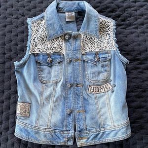 Harley Davidson Jean Vest